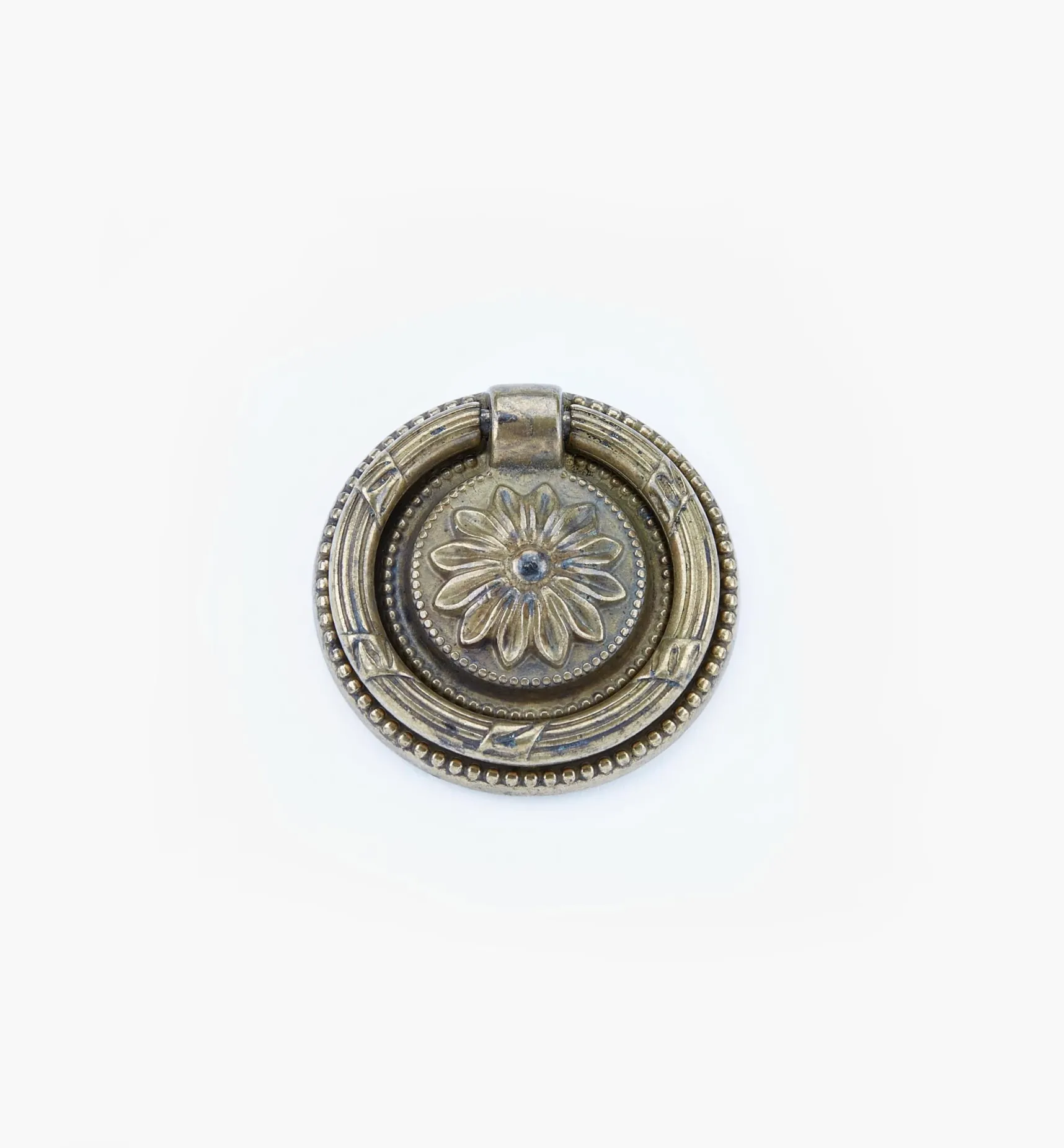 Online Louis XVI Old Brass Ring Pulls Pulls