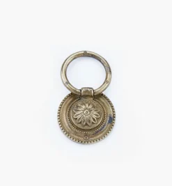 Online Louis XVI Old Brass Ring Pulls Pulls