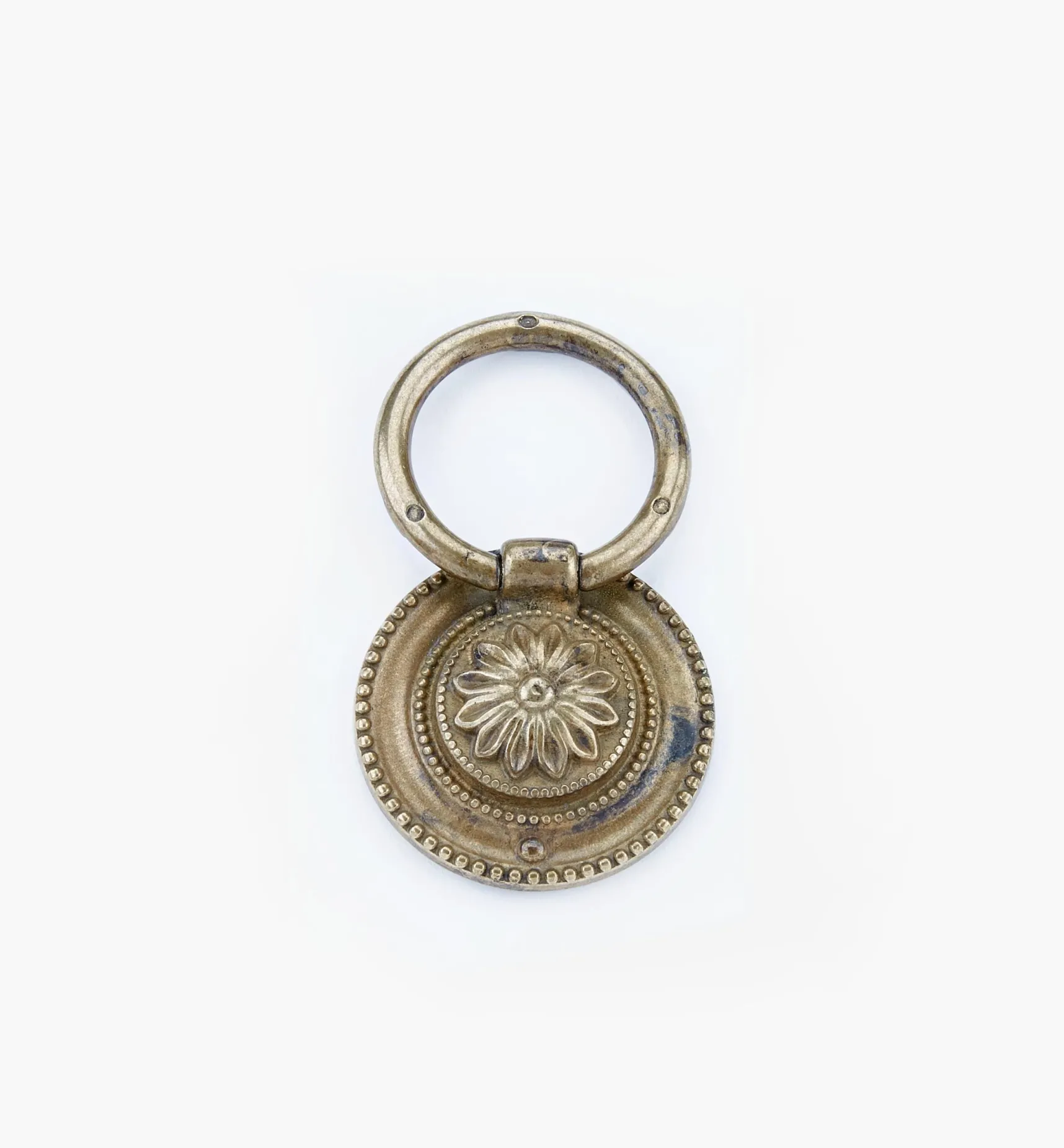 Online Louis XVI Old Brass Ring Pulls Pulls