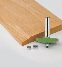 Hot Low-Angle Bevel Bits Routing