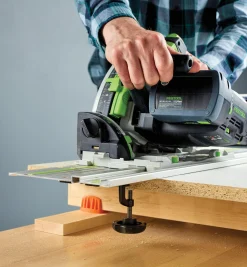New Low-Profile Track-Saw Guide Clamps Hand Tools
