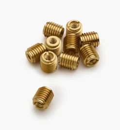 Clearance M5-0.8 Brass Knife-Edge Insert Nuts Fasteners