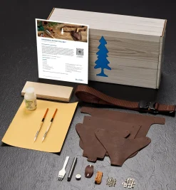 Outlet Make It Yourself Gardener's Leather Tool Belt Kit Supplies