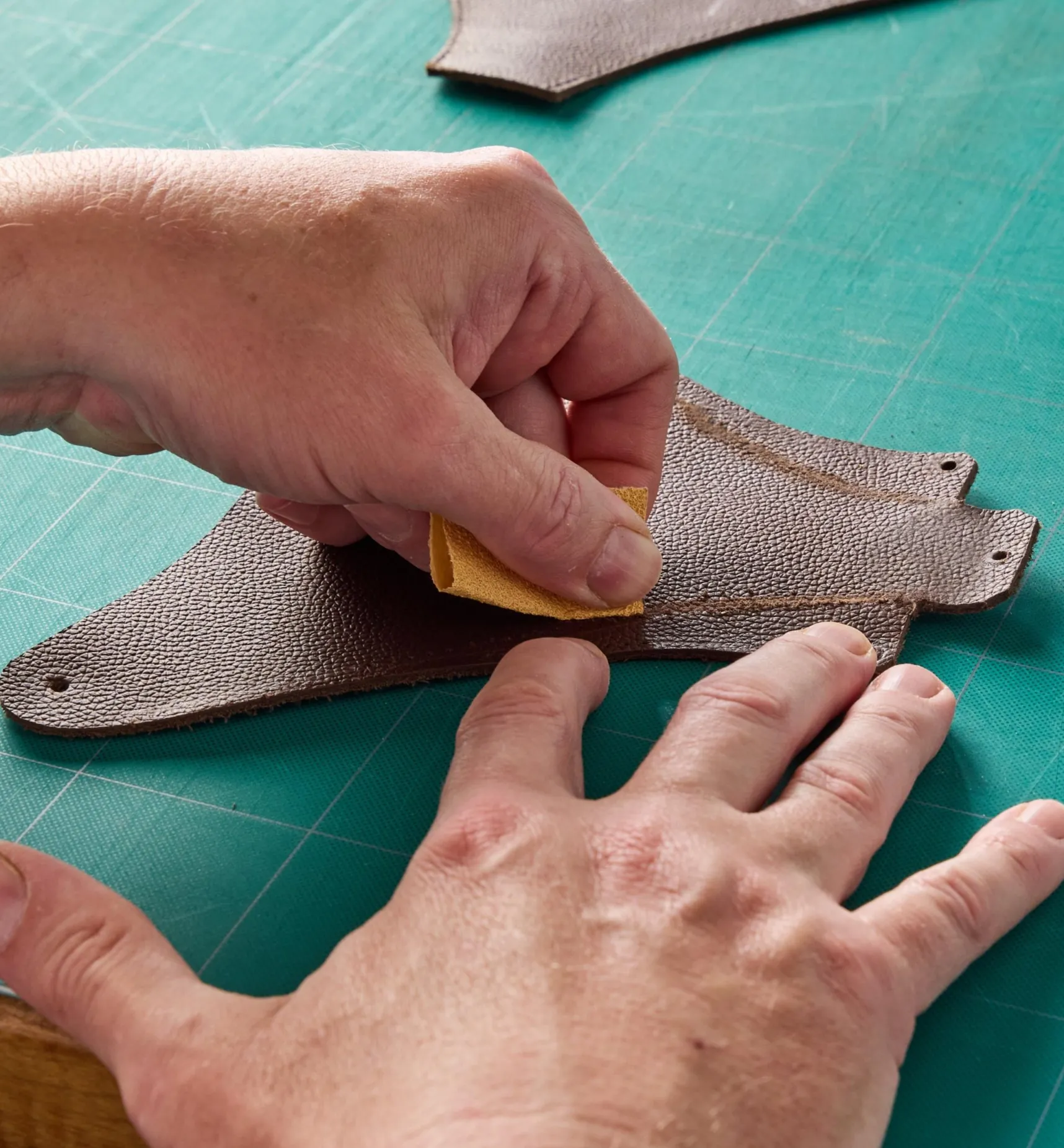 Outlet Make It Yourself Gardener's Leather Tool Belt Kit Supplies
