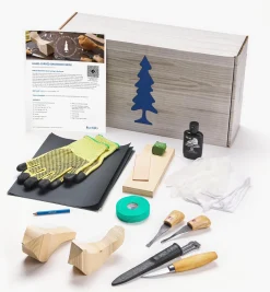 Clearance Make It Yourself Hand-Carved Basswood Birds Kit Supplies