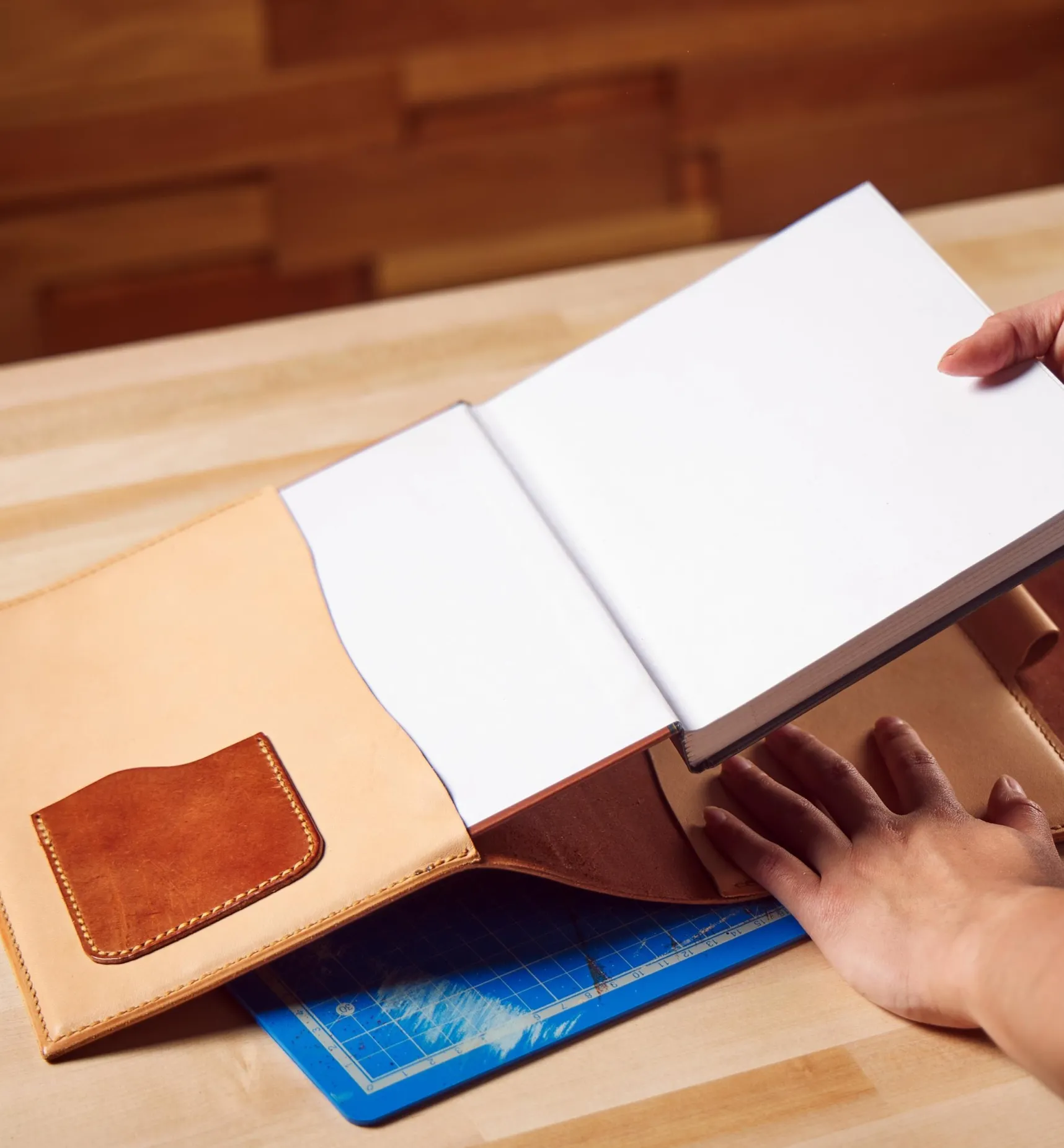Online Make It Yourself Leather Journal Cover Kit Supplies