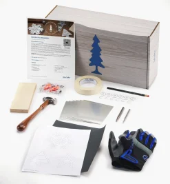 Best Make It Yourself Pierced-Tin Ornaments Kit Supplies