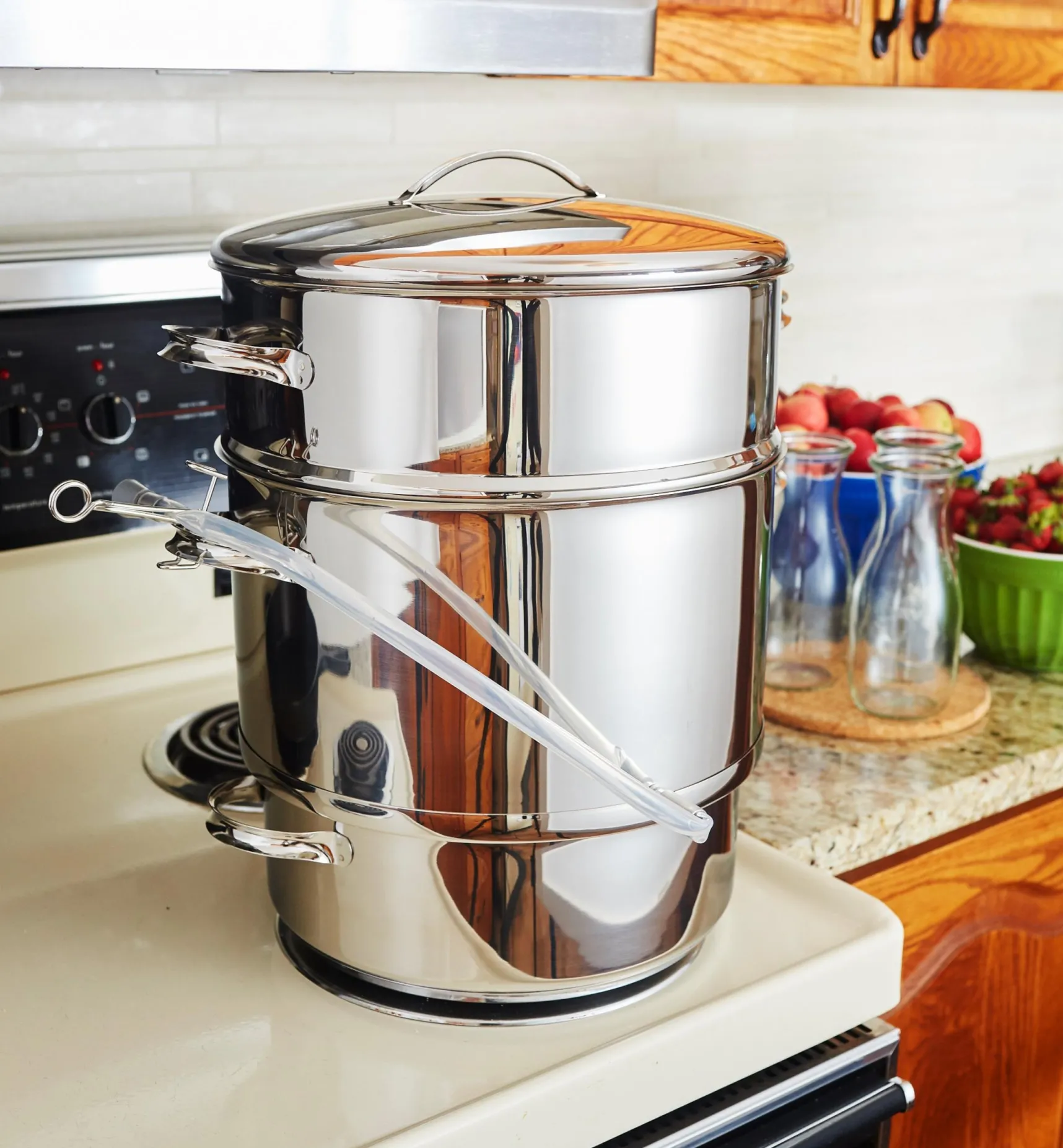 Hot Mehu-Liisa Steamer/Juicer Canning & Preserving