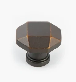 New Menlo Park Faceted Knob Knobs