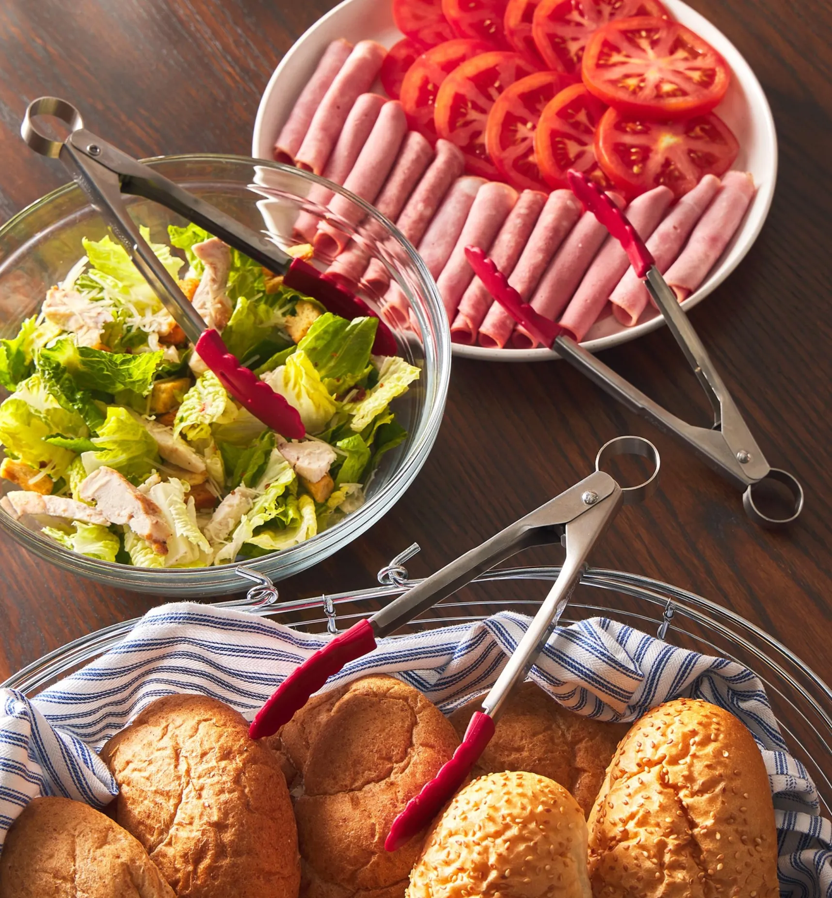 Discount Mini Locking Tongs Cooking Utensils