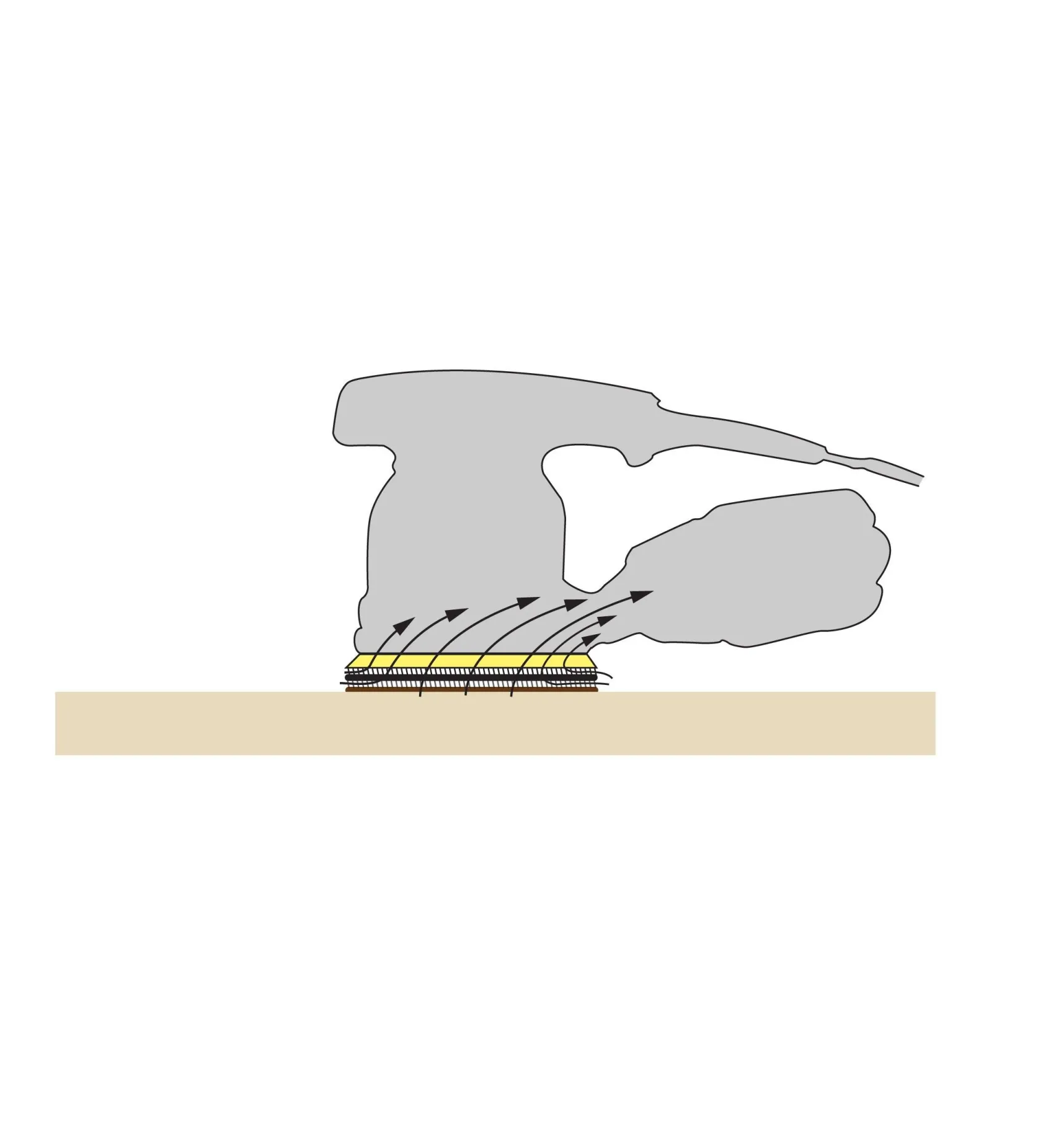 Clearance Mirka 6" Fine Abranet Grip Discs Supplies