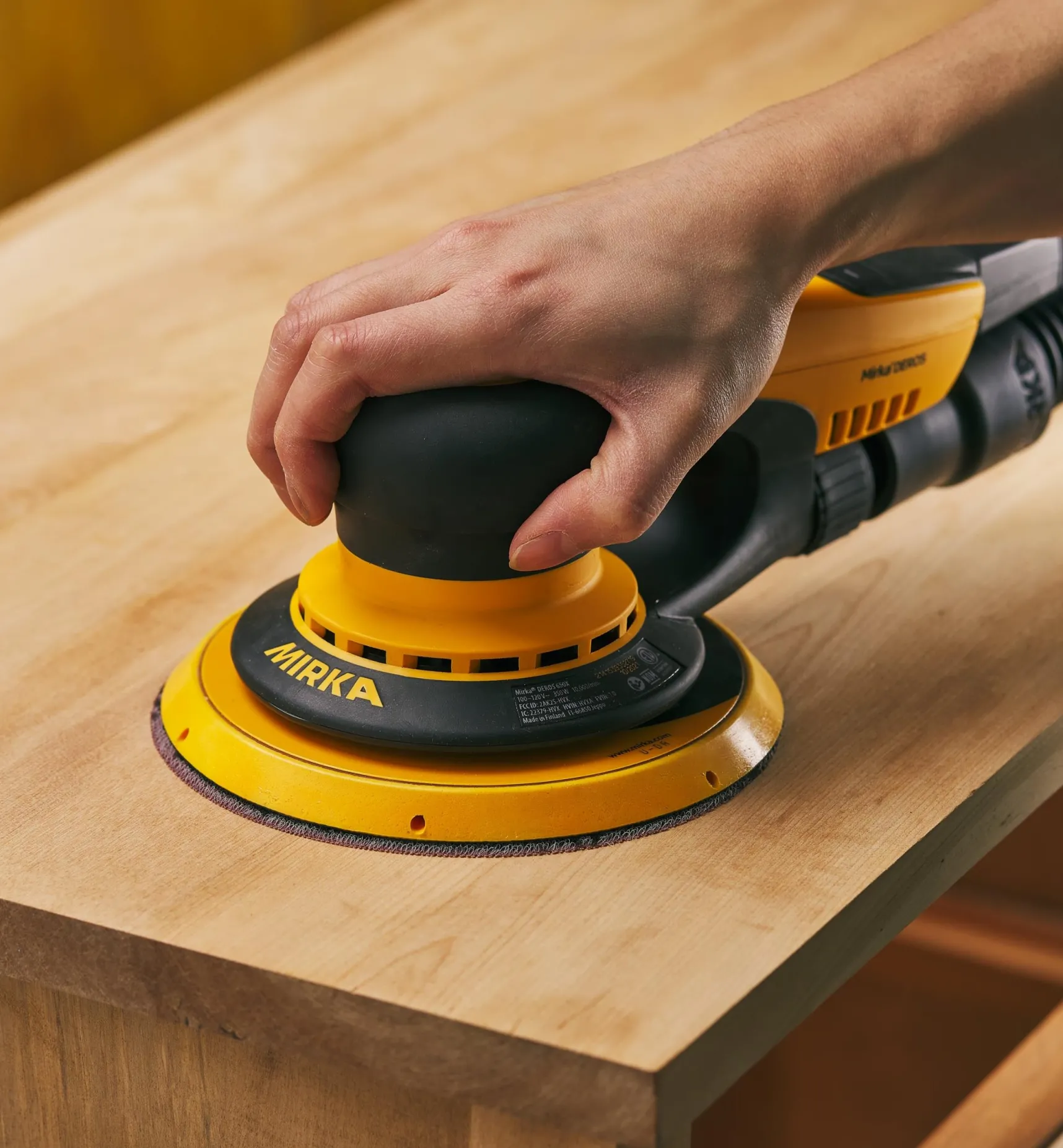 Online Mirka DEROS 6" Random-Orbit Electric Sander, 5mm Orbit, With Systainer Case Power Tools