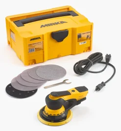 Mirka DEROS 6" Random-Orbit Electric Sander, 2.5mm Orbit, With Systainer Case Power Tools