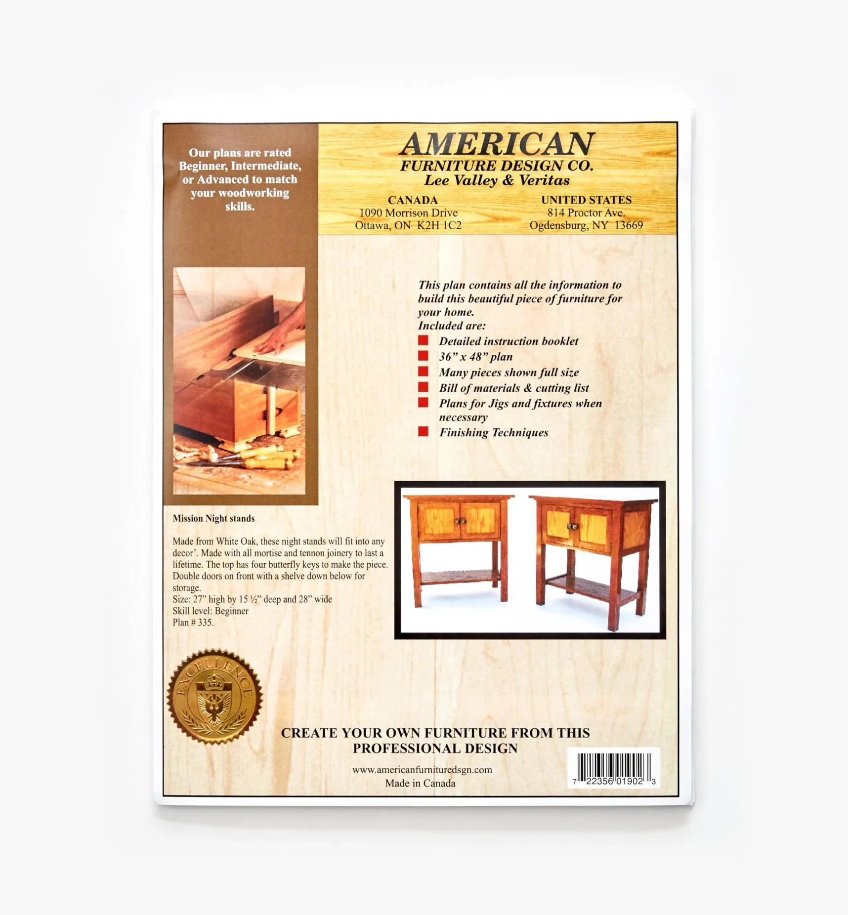 Best Mission Nightstand Plan Plans