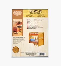 Hot Mission-Style Children's Bunk Beds Plan Plans