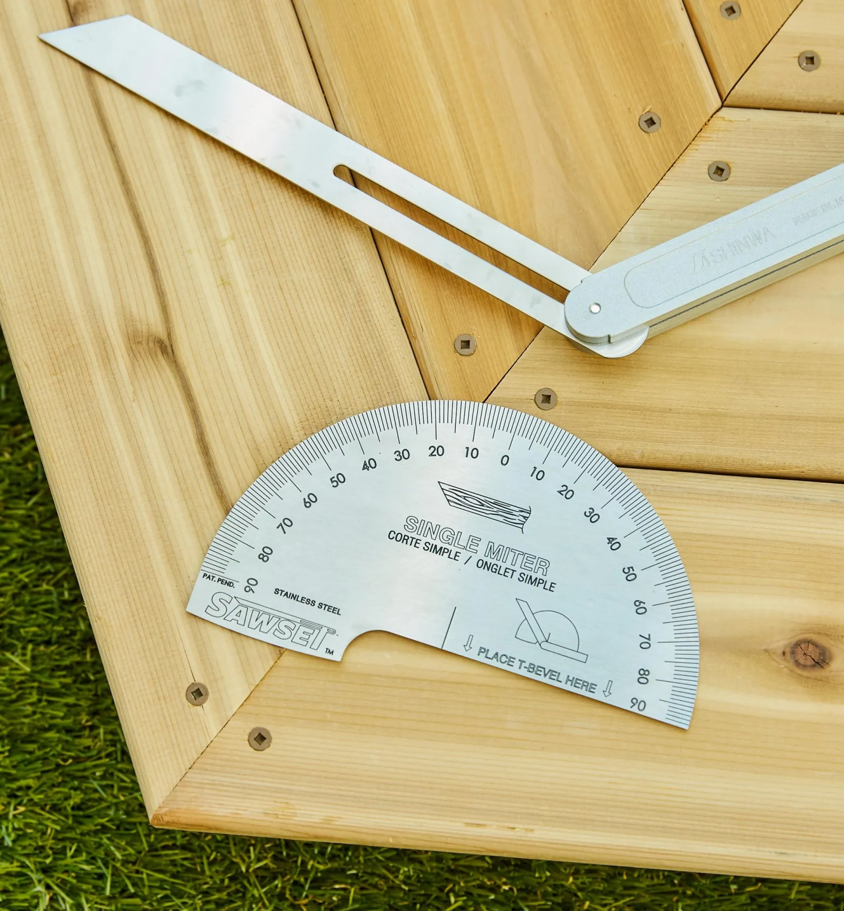 Online Miter-Saw Setting Guide Marking & Measuring