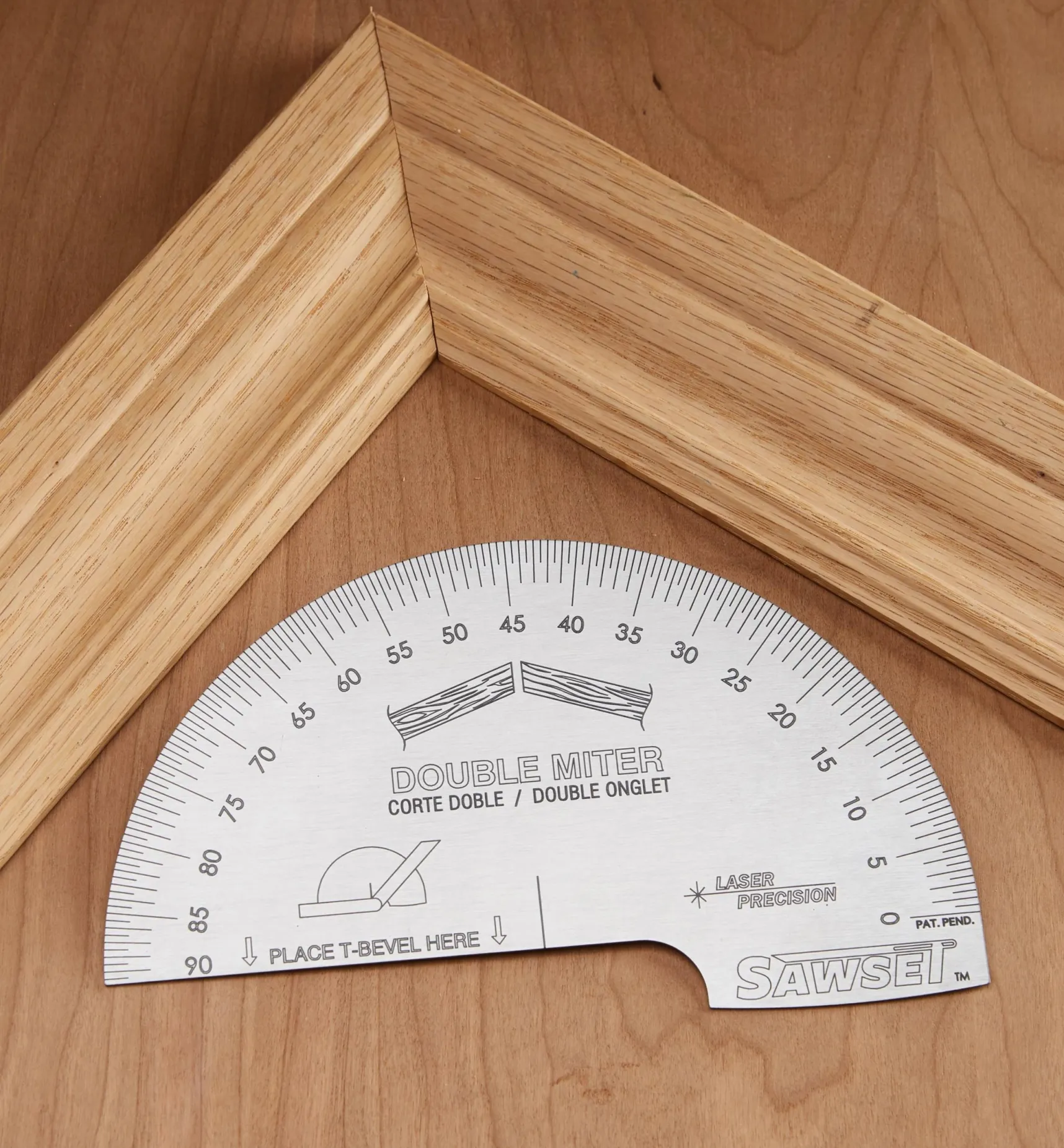 Online Miter-Saw Setting Guide Marking & Measuring