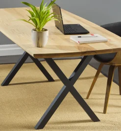 Sale 710mm Steel X-Shape Table Leg Table Hardware