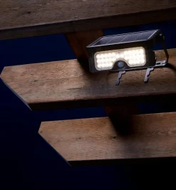 Discount Motion-Sensing Solar LED Floodlight Hardscaping