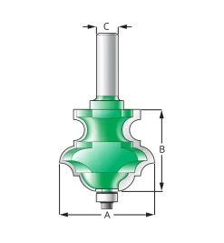 Outlet Multi-Profile Bits Routing