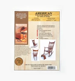 New Nancy's Rocker & Footstool Plan Plans