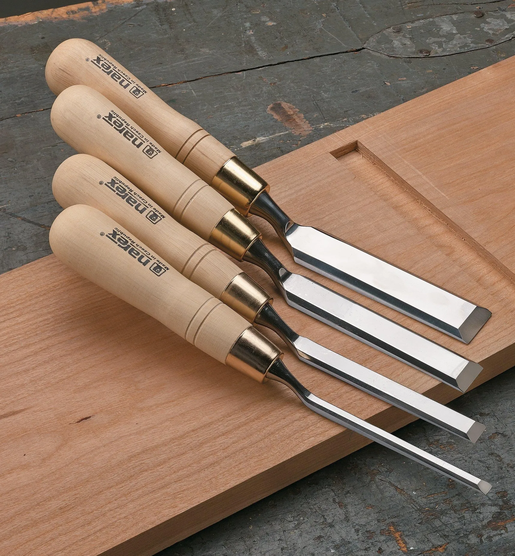 Hot Narex Cranked-Neck Paring Chisels Hand Tools
