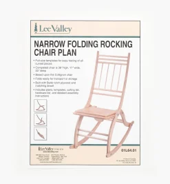 Sale Narrow Folding Rocking Chair Plan Plans