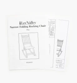 Sale Narrow Folding Rocking Chair Plan Plans