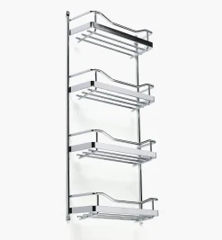 Online Narrow Four-Shelf Screw-Mount Spice Rack Kitchen Hardware
