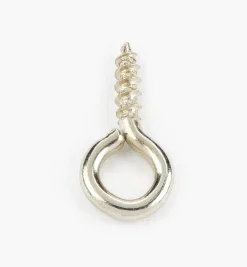 Outlet Nickel-Plated Screw Eyes Hooks