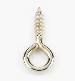 Outlet Nickel-Plated Screw Eyes Hooks