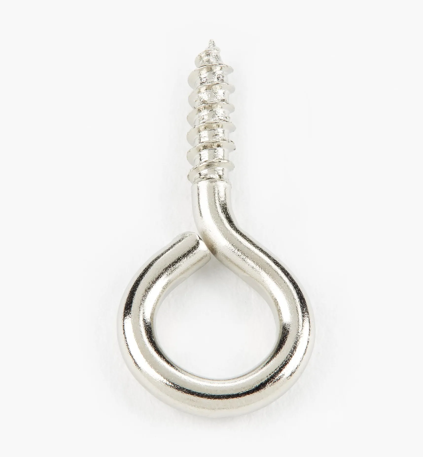 Outlet Nickel-Plated Screw Eyes Hooks