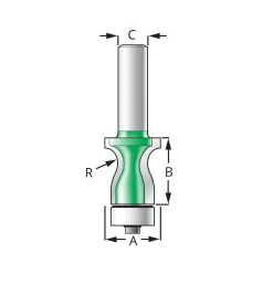 Outlet No-Drip Edge Bit Routing