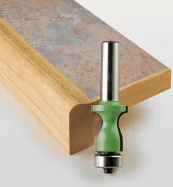 Outlet No-Drip Edge Bit Routing