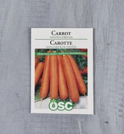 Online OSC Carrot Seed Packets Seed Starting