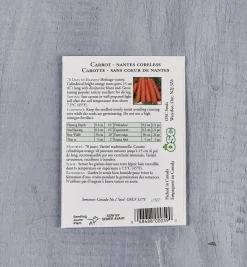 Online OSC Carrot Seed Packets Seed Starting