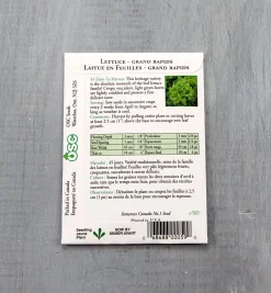 Clearance OSC Lettuce Seed Packets Seed Starting