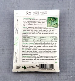 Online OSC Pea Seed Packets Seed Starting