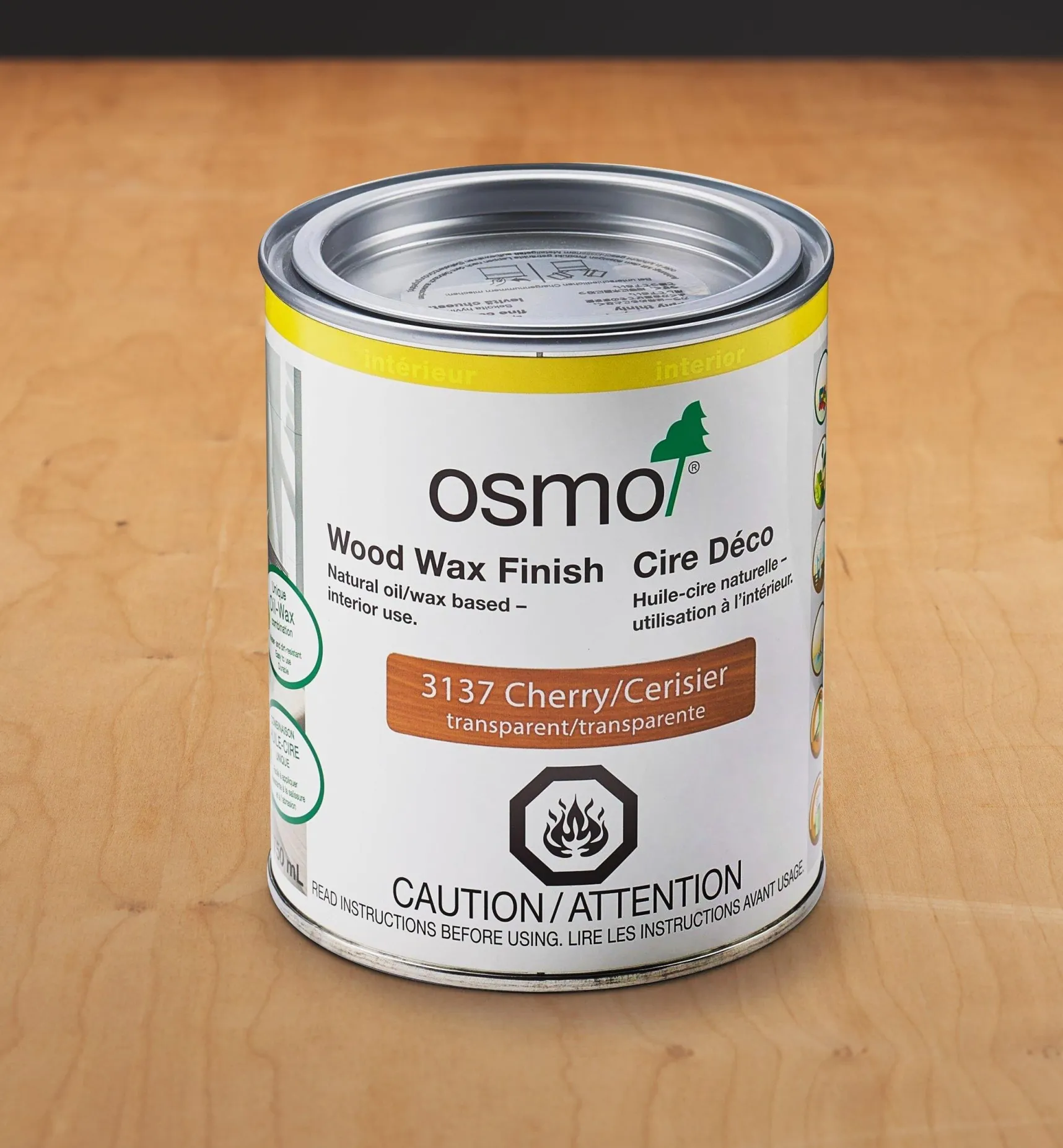 Clearance Osmo Cherry Wood Wax Finish Supplies