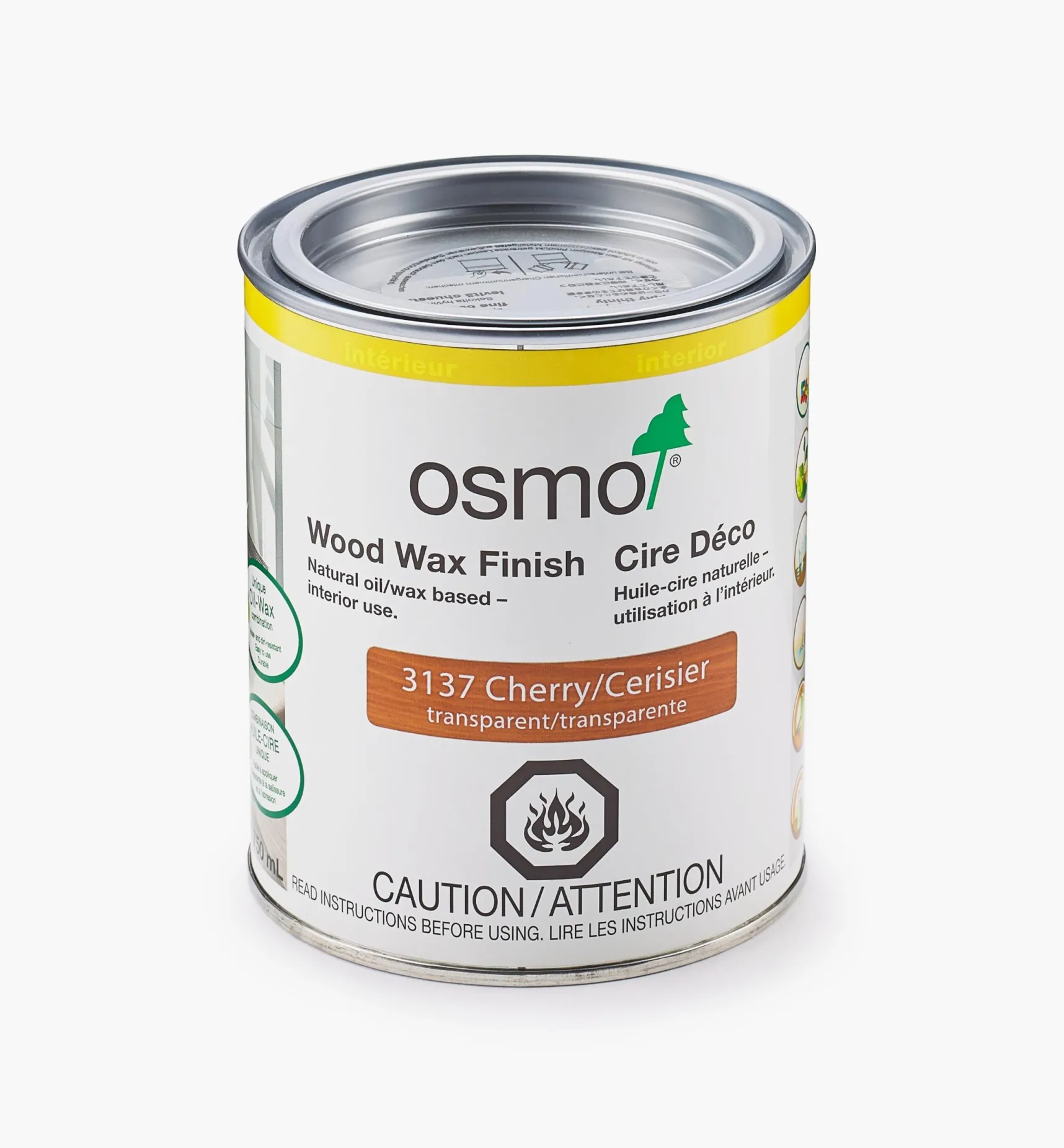 Clearance Osmo Cherry Wood Wax Finish Supplies