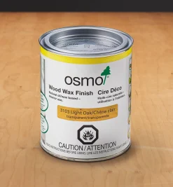 New Osmo Light Oak Wood Wax Finish Supplies