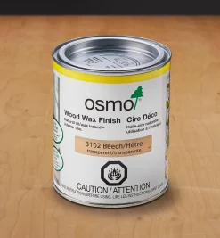 New Osmo Lightly Steamed Beech Wood Wax Finish Supplies
