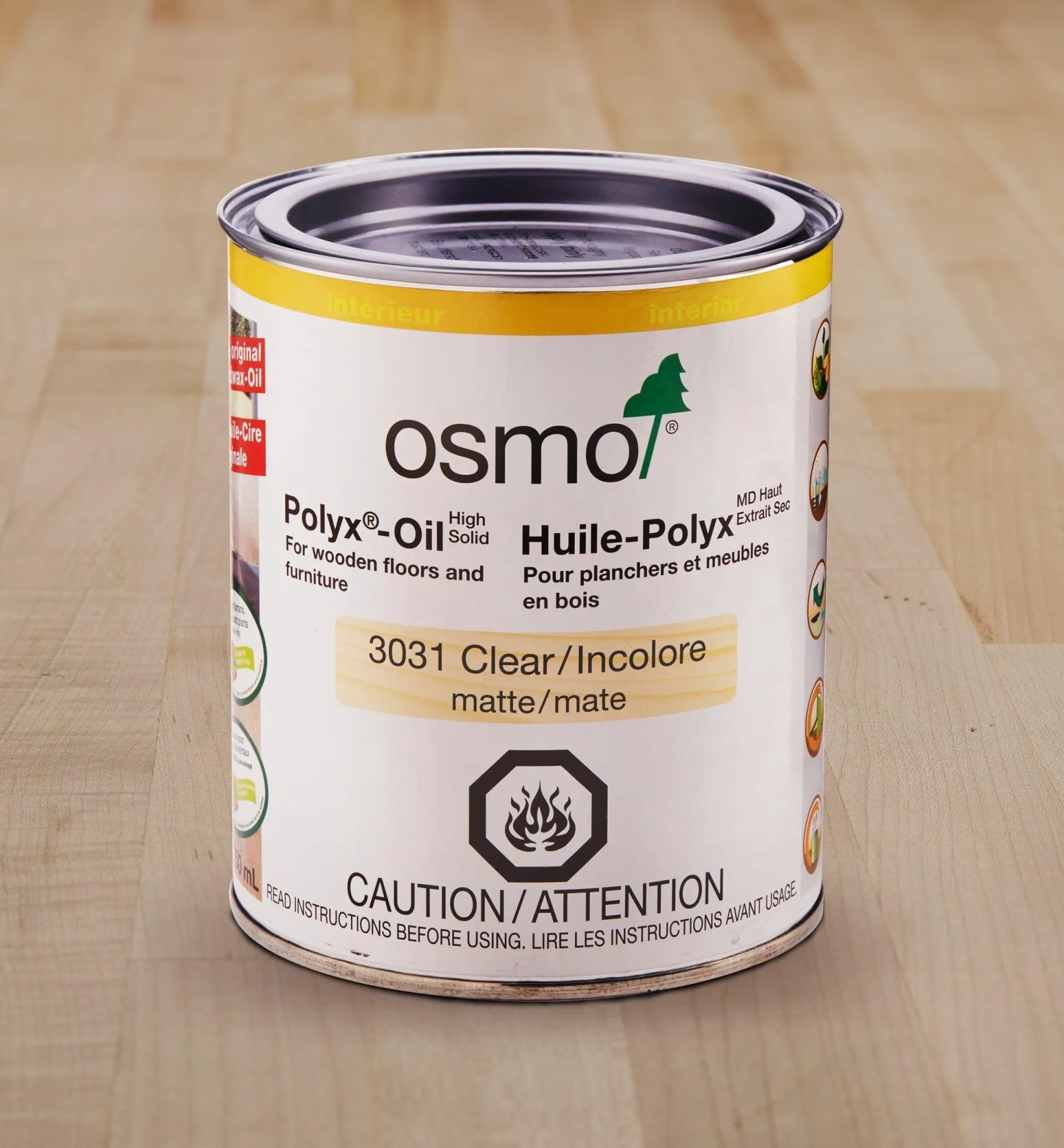 Osmo Polyx Matte Hard Wax Oil Supplies