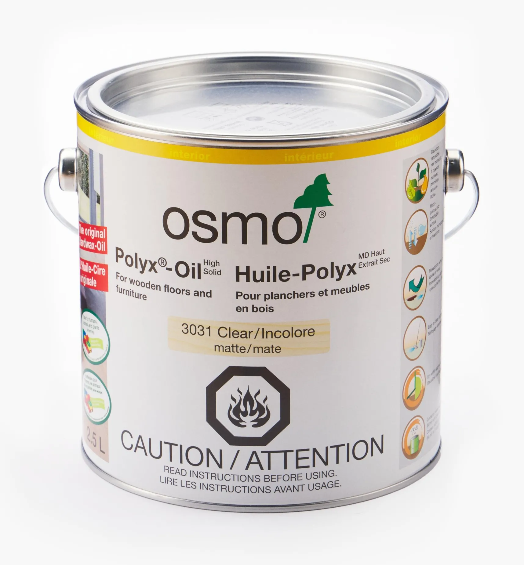 Osmo Polyx Matte Hard Wax Oil Supplies