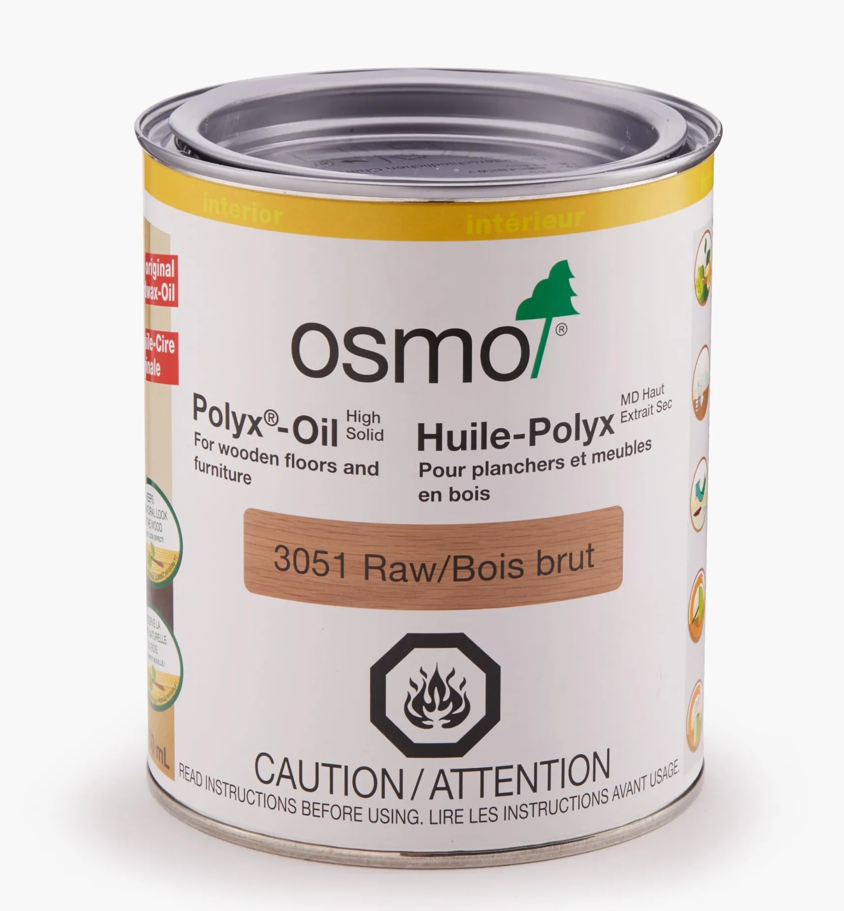 Osmo Polyx Satin Pigmented Hard Wax Oil Supplies
