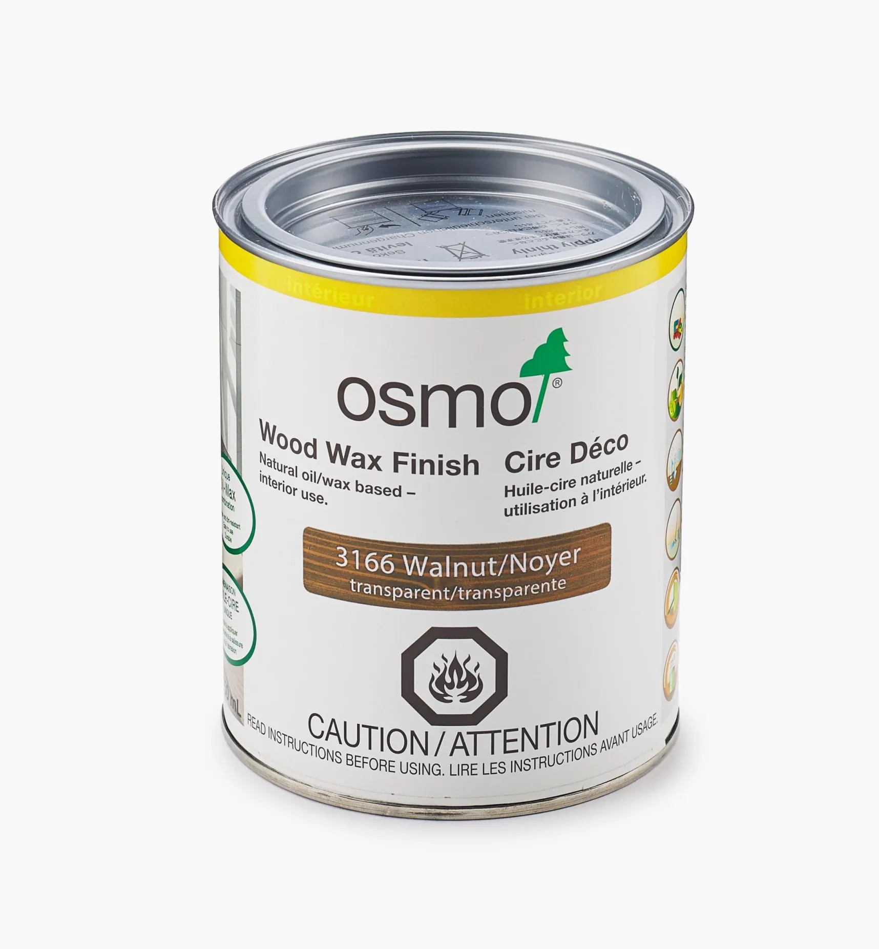 Hot Osmo Walnut Wood Wax Finish Supplies
