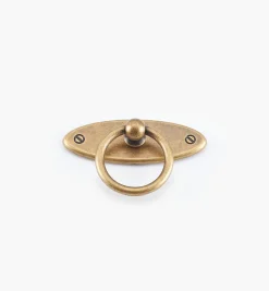 Hot Oval Plate Ring Pull With Escutcheon Pulls