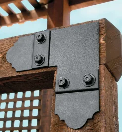 Best Ozco Outside 90° Flush-Mount Plates Outdoor Hardware