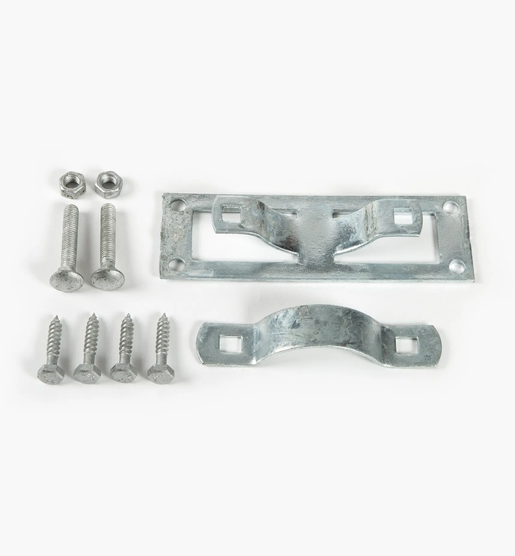Discount Ozco Wood-Metal Fence In-Line Bracket Outdoor Hardware