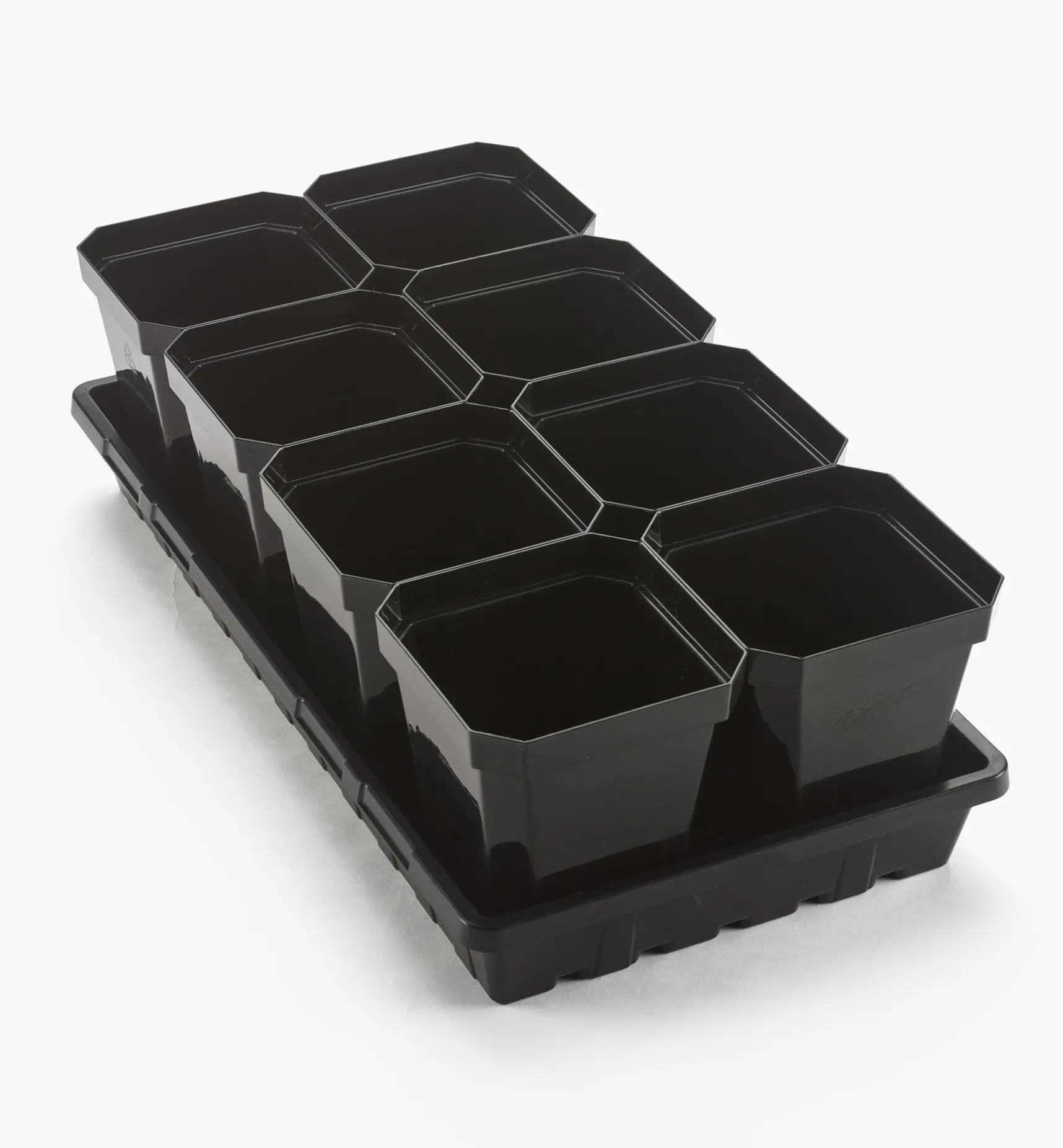 Hot 8-Pack Of 5" Pots With Propagation Tray Seed Starting